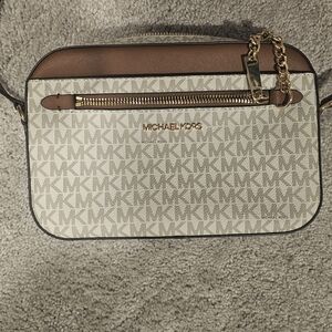 Michael Kors Monogram Crossbody Bag